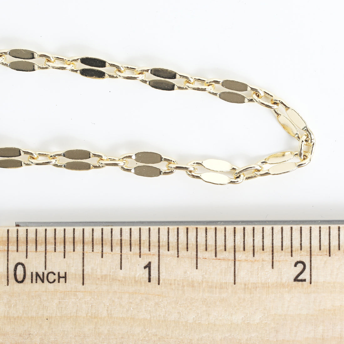 Chunky Flat-Dapped Chain Bracelet