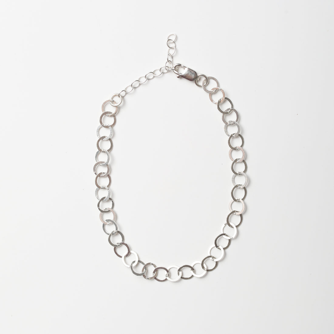 Circle Sequin Bracelet – Sterling Silver or 14k Gold Fill