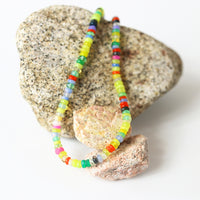 Confetti Opal Necklace - Sunshine Colors