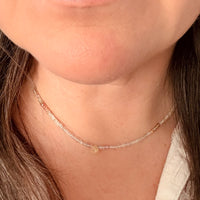 Desert Light Sapphire Gemstone Necklace - Only one