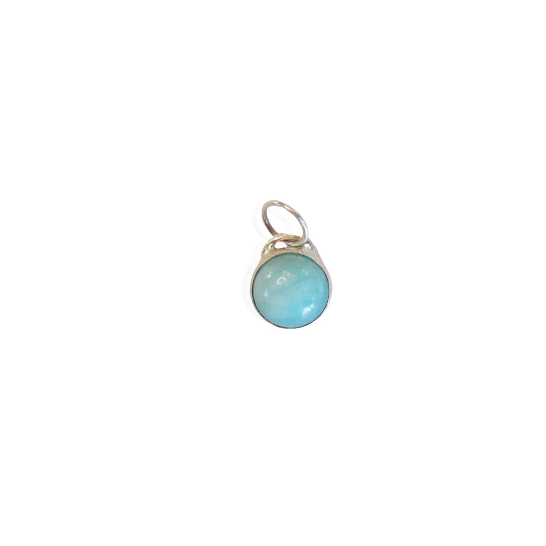 Button Gemstone Charm Necklace - Gumdrop Color Story