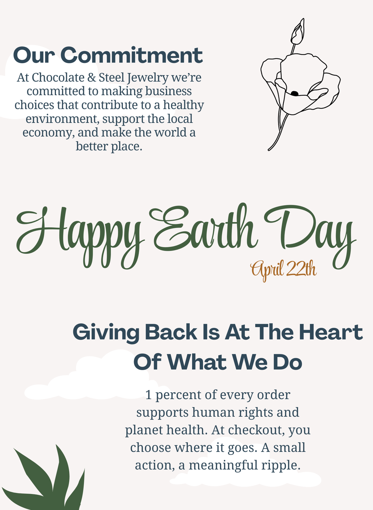 Chocolate and Steel Gives Back