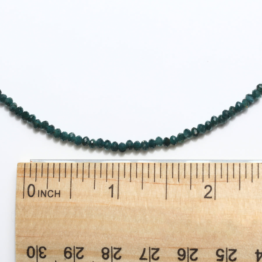 Tiny Pebbles Rare Grandidierite Necklace - Rare Sparkle & Deep Energy
