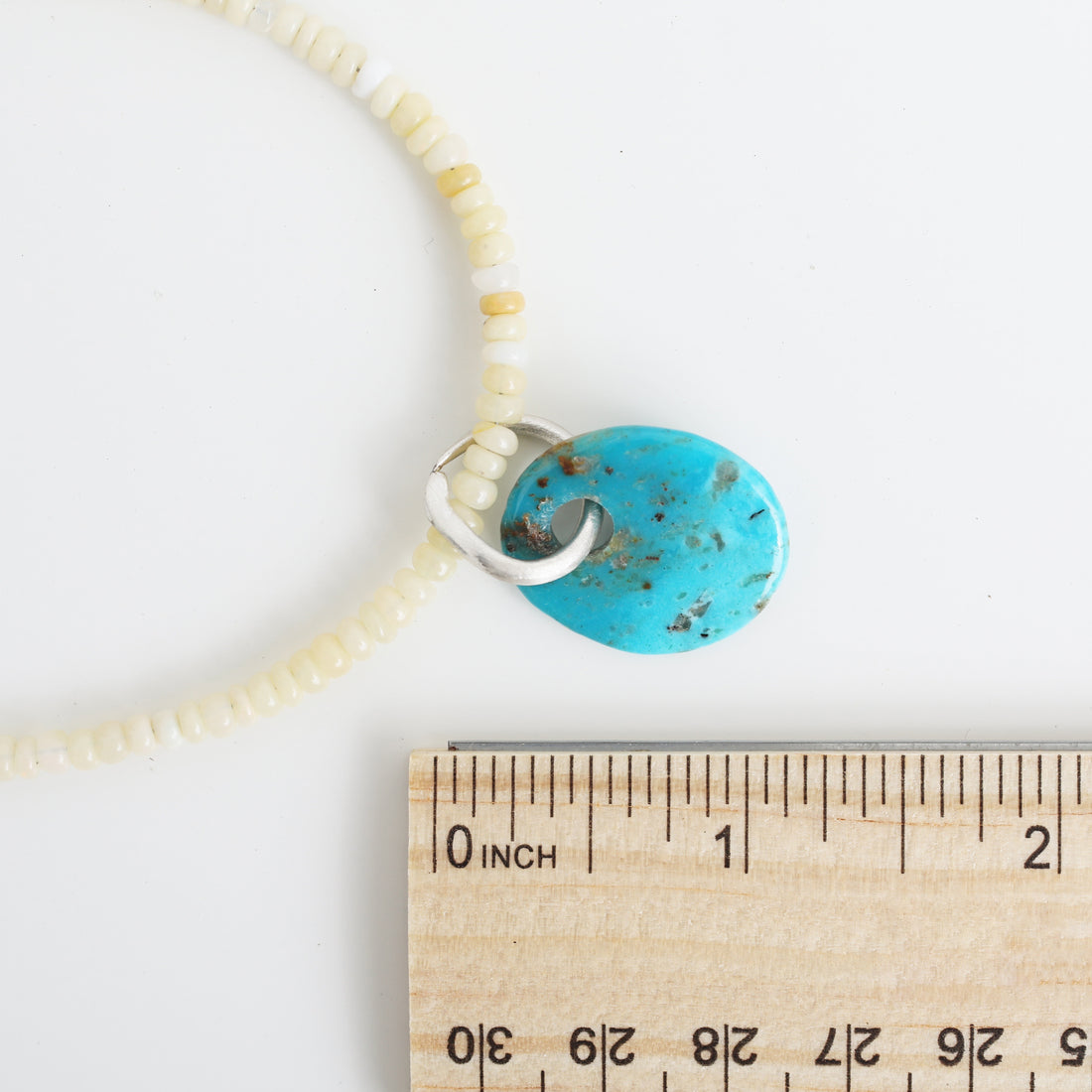 Opal and Turquoise Snake Necklace