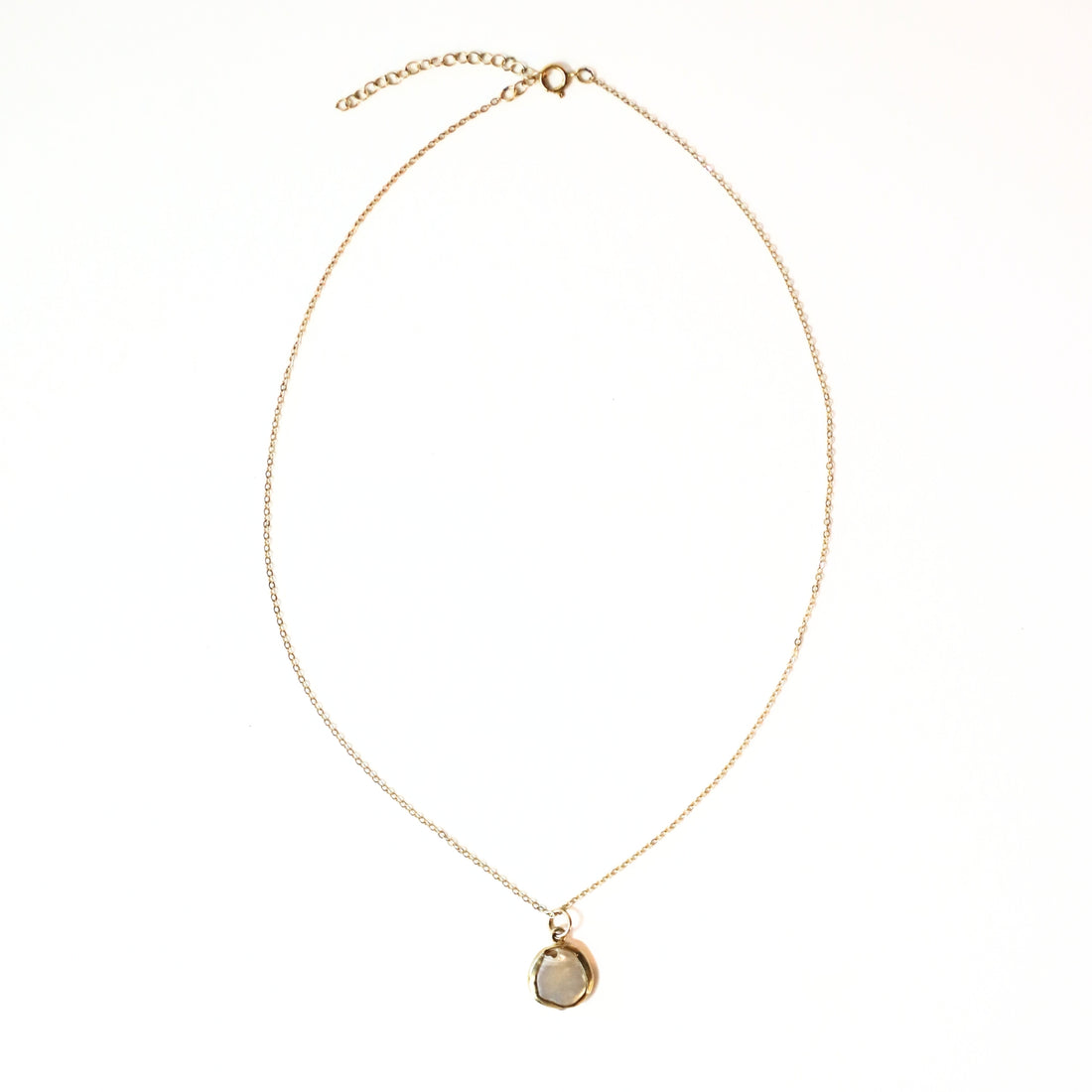 Pearl Medallion Necklace