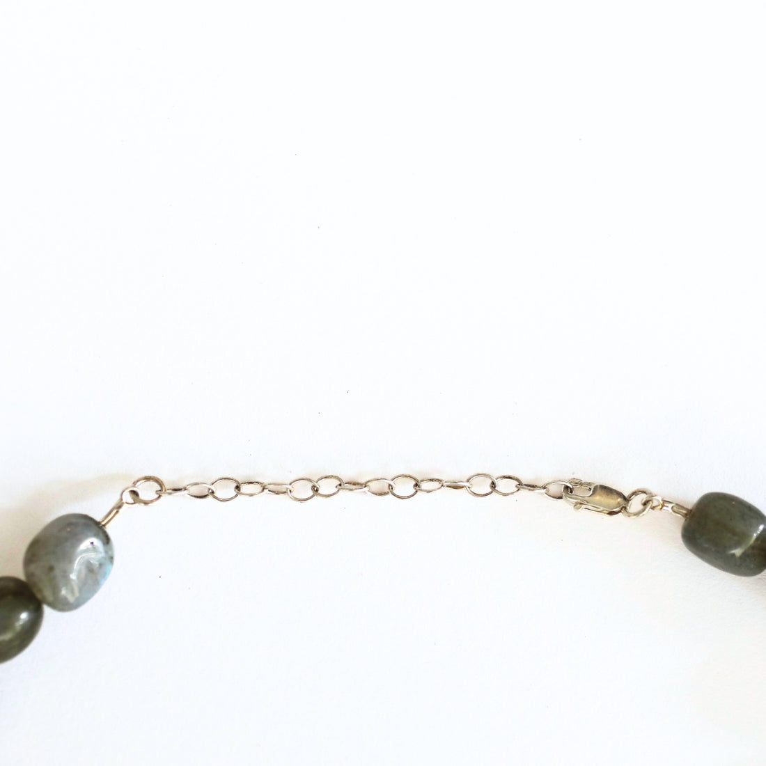 Skipping Stones Gemstone Necklace in Moonstone and Labradorite