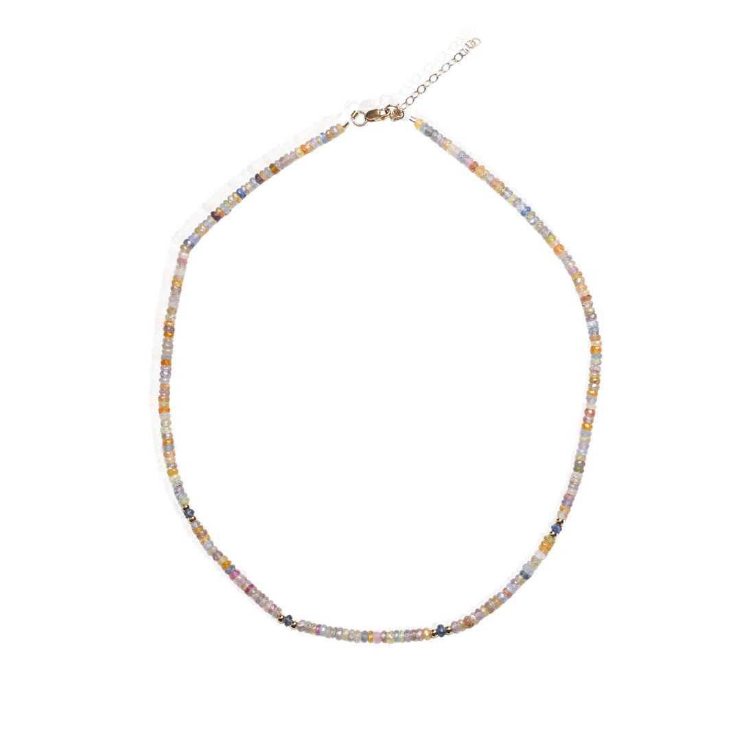 Sky Bright Sapphire Necklace