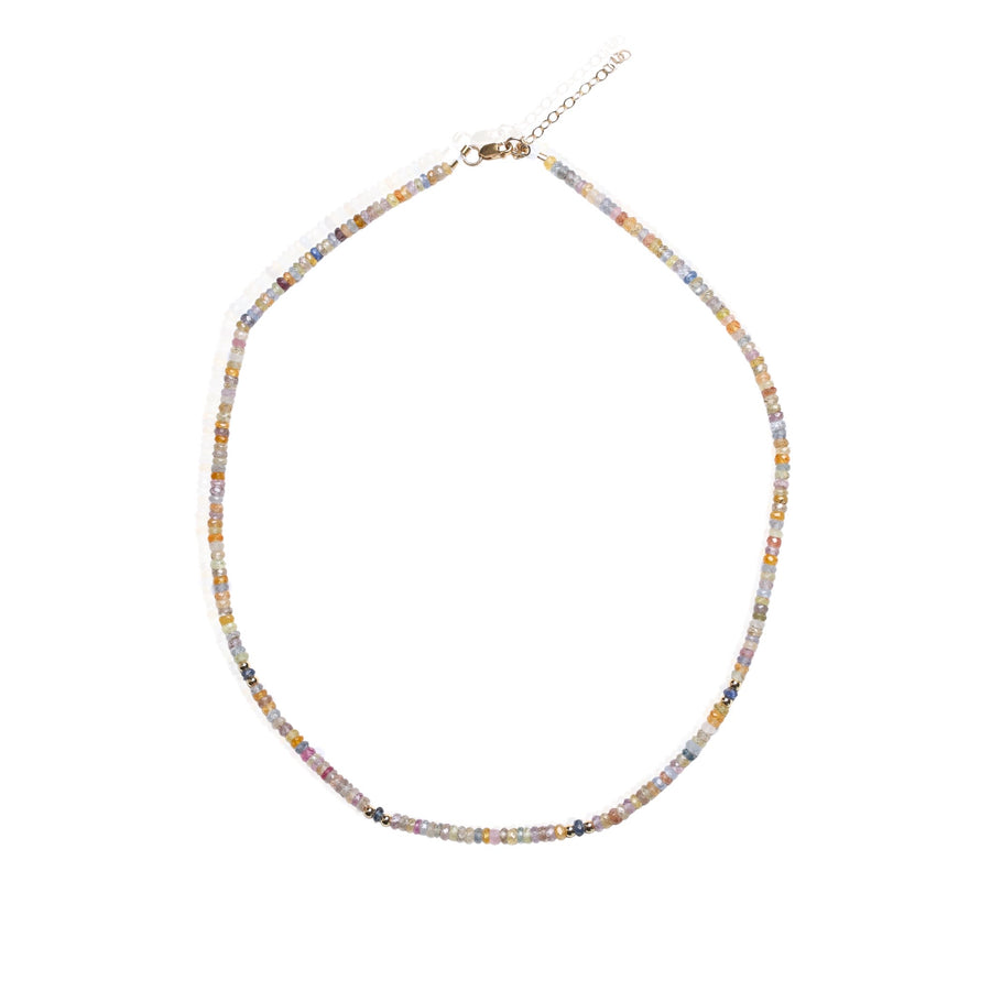 Sky Bright Sapphire Necklace