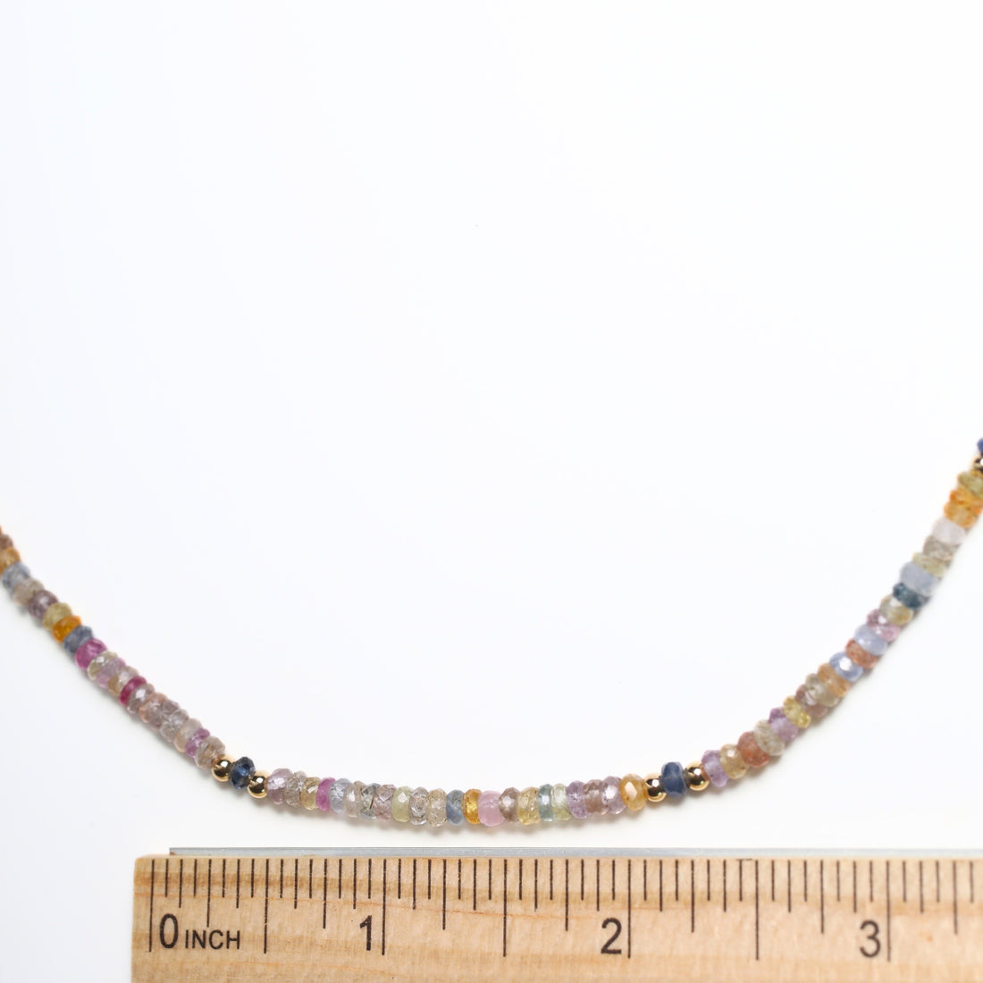 Sky Bright Sapphire Necklace