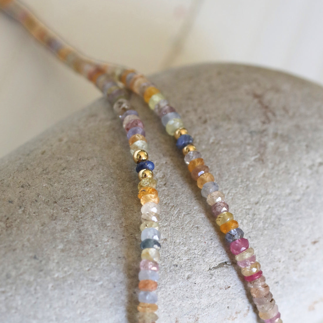 Sky Bright Sapphire Necklace