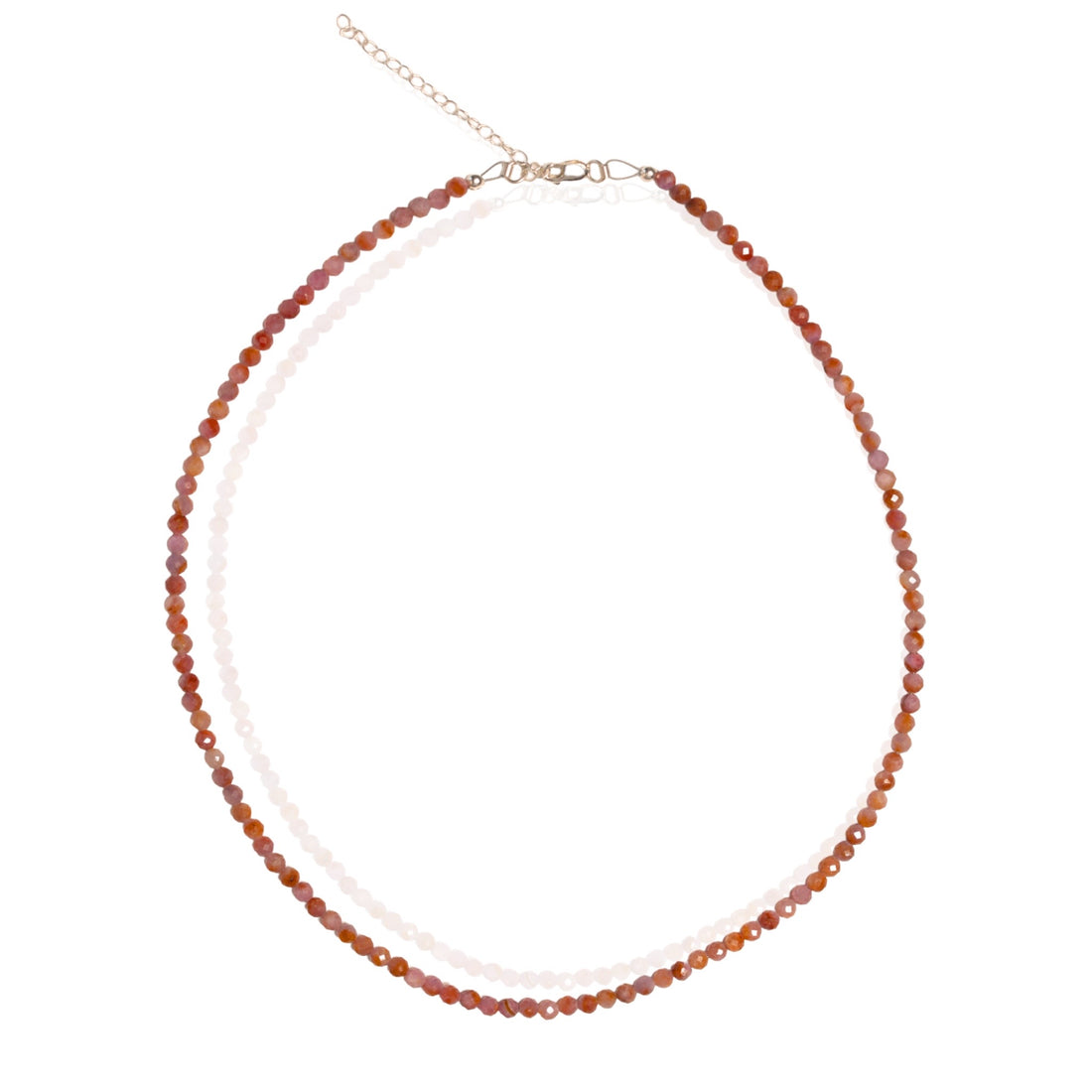 Small Pebbles Natural Ruby Necklace