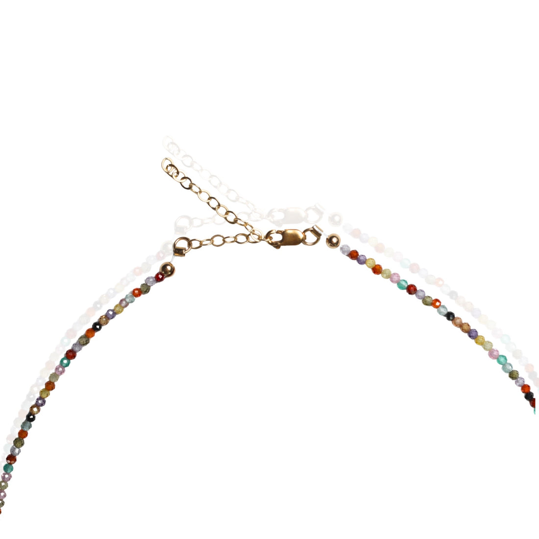 Tiny Pebbles Mixed Semi-Precious Stones Necklace