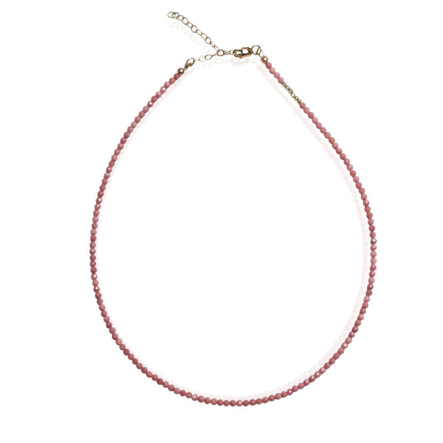 Tiny Pebbles Ruby Necklace