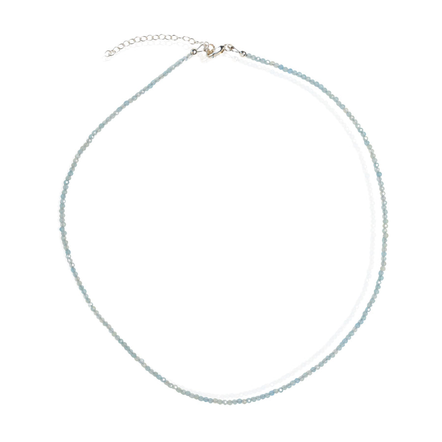 Tiny Pebbles Aquamarine Necklace
