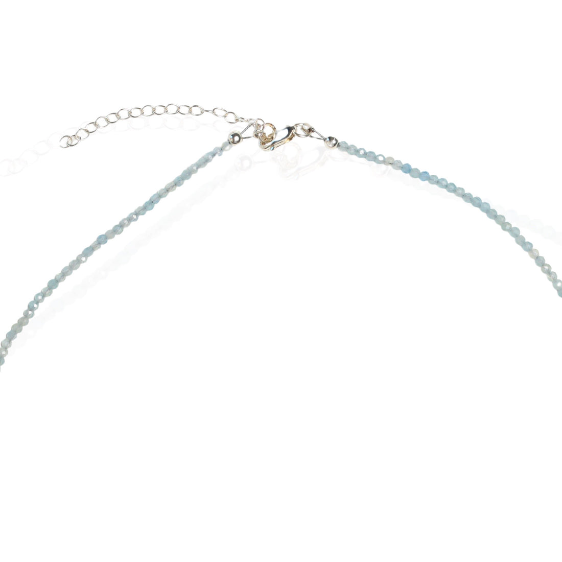 Tiny Pebbles Aquamarine Necklace
