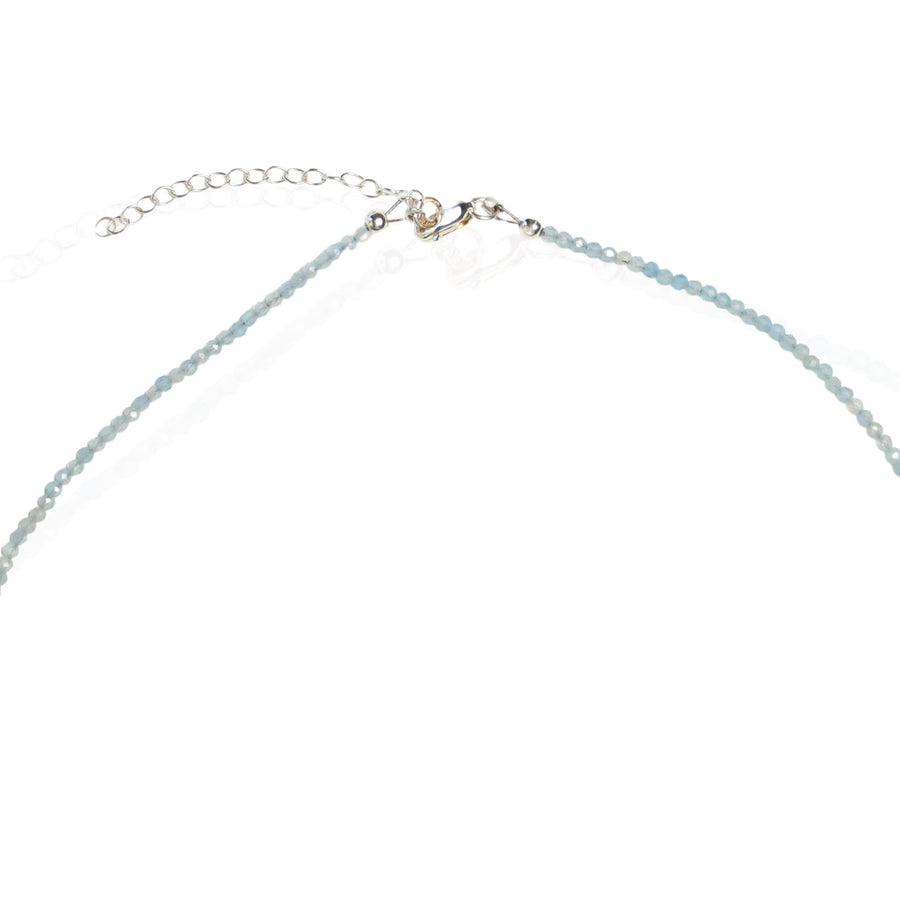 Tiny Pebbles Aquamarine Necklace