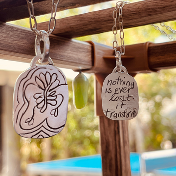 Nothing Is Ever Lost - Butterfly Pendant