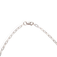 Charlotte Brontë Bird in the Clouds Quote Necklace - Chocolate and Steel