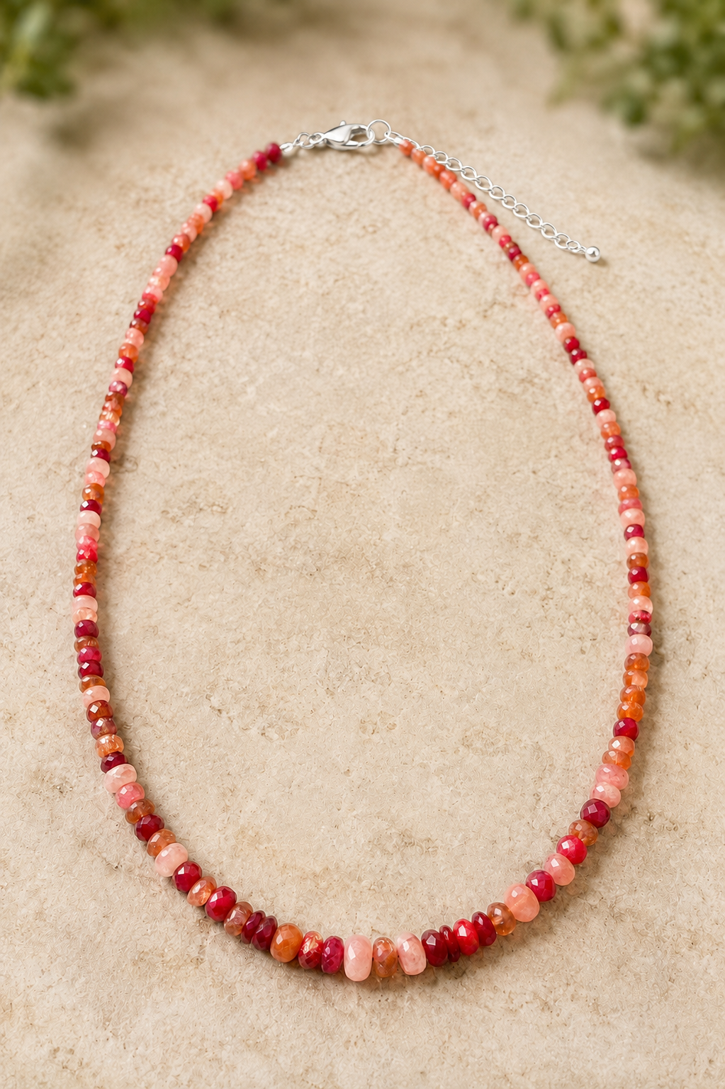 Coat of Many Colors Gemstone Necklace