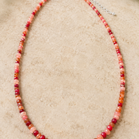 Coat of Many Colors Gemstone Necklace
