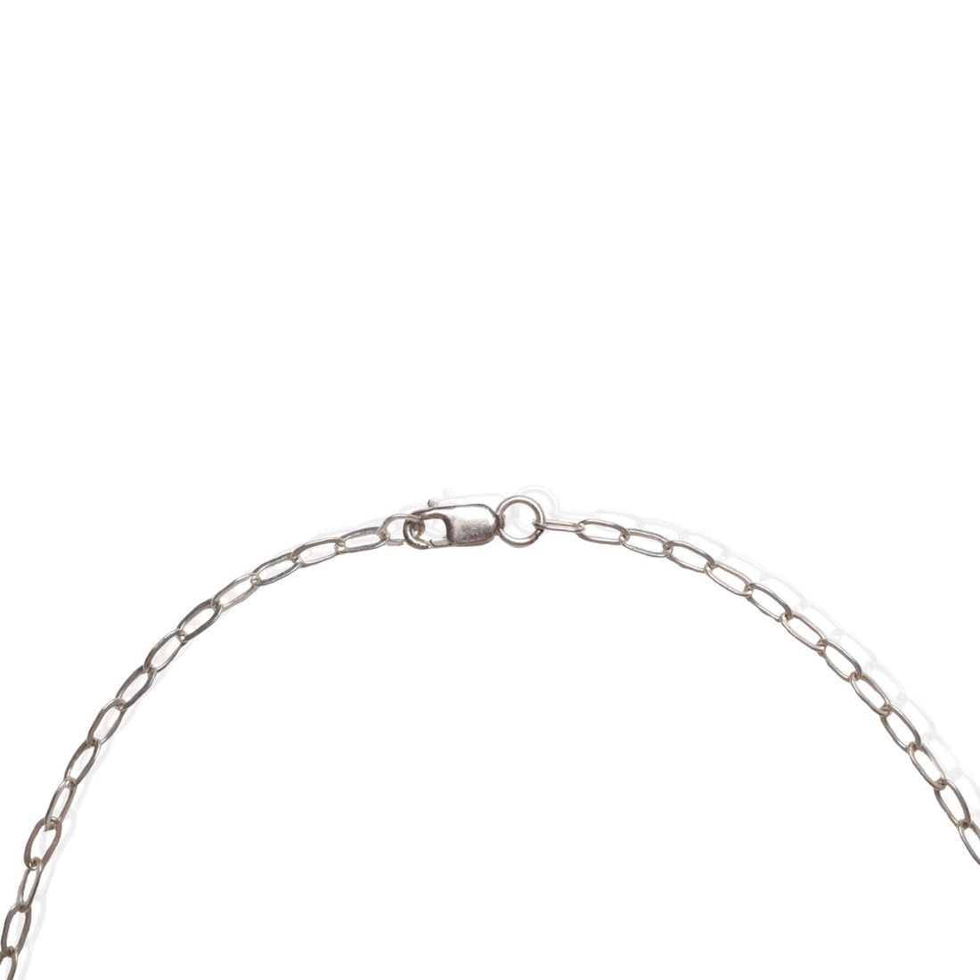 Gemdrop Juicy Chalcedony Charm Necklace - Chocolate and Steel