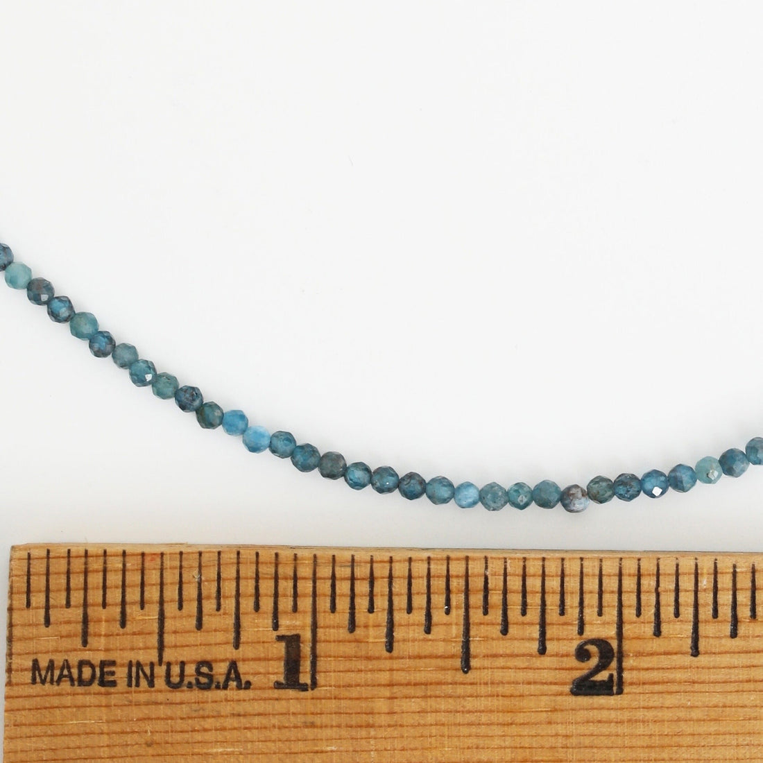 Hoffman Apatite Beaded Necklace - Chocolate and Steel