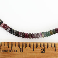 Lynne Tourmaline Necklace - Chocolate and Steel