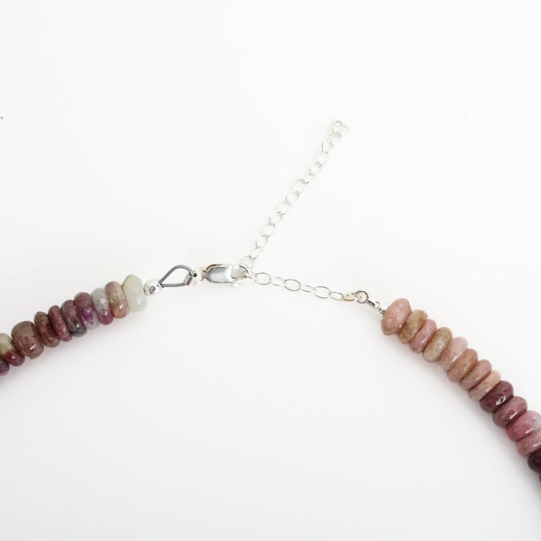 Lynne Tourmaline Necklace - Chocolate and Steel