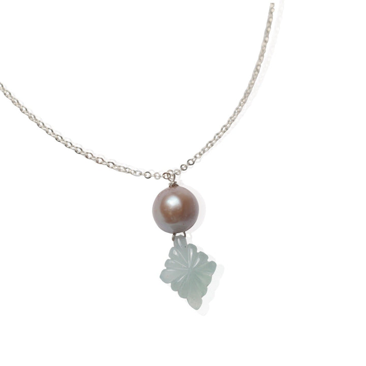 New Beginnings Necklace - Chocolate and Steel