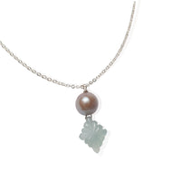 New Beginnings Necklace - Chocolate and Steel