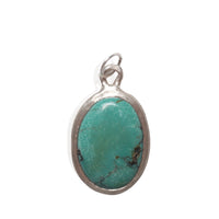 Voice of the Earth Chrysocolla Necklace - Chocolate and Steel