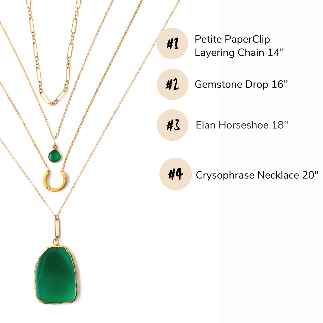 Limited Edition Green Onyx Necklace