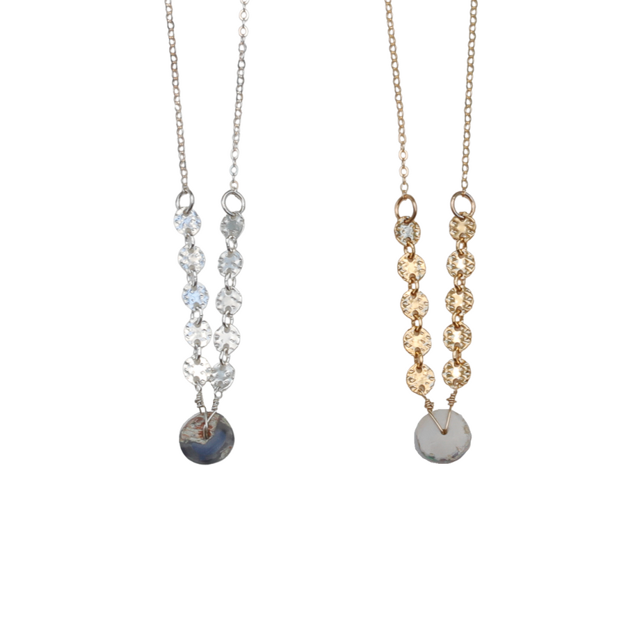 Keaton Opal Delicate Necklace