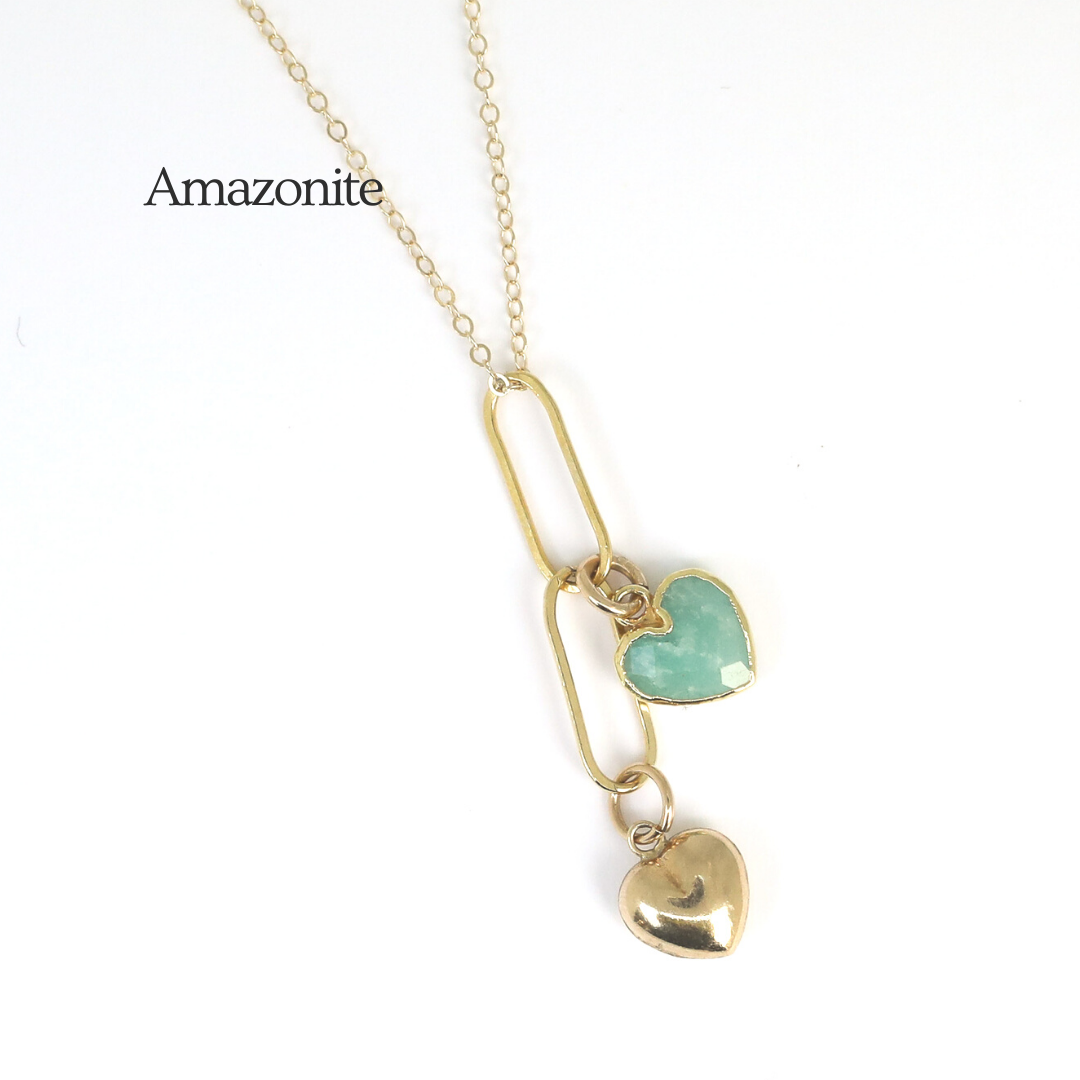 Annabelle Heart Charm Necklace