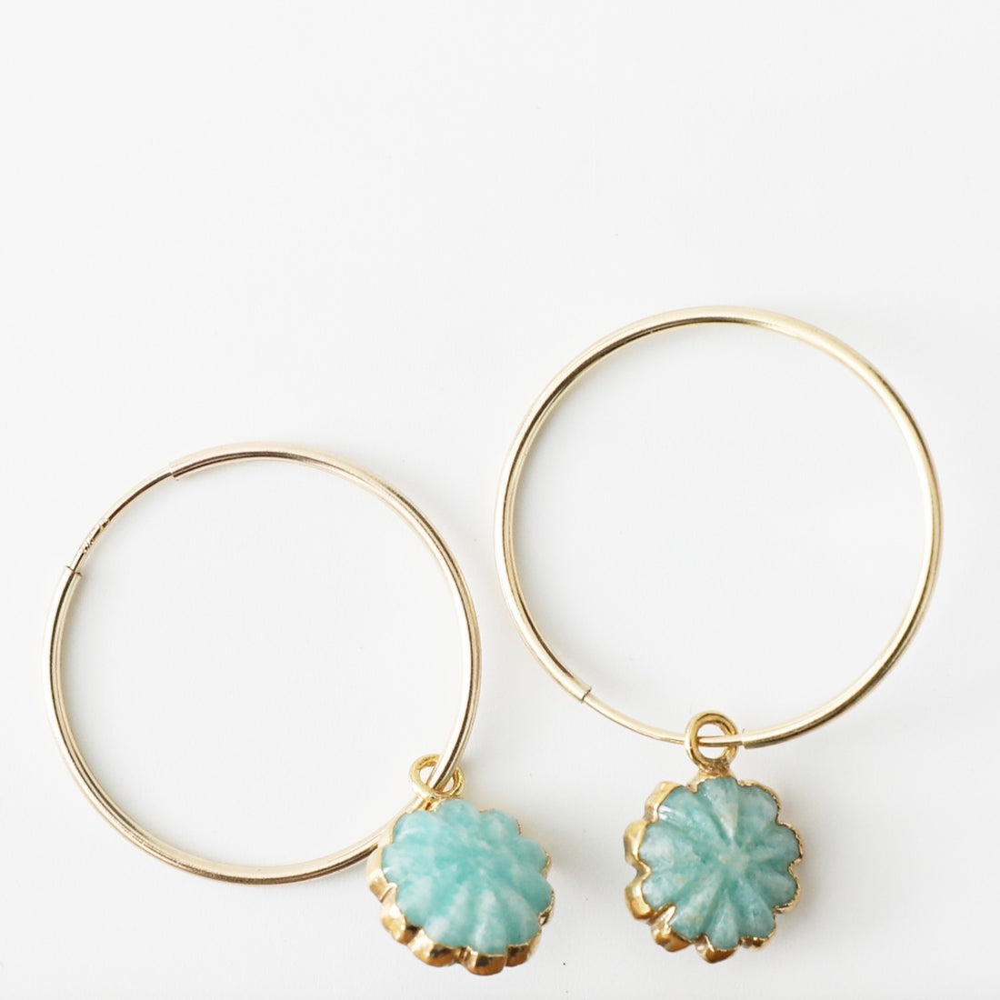 Bloom Hoop Earrings