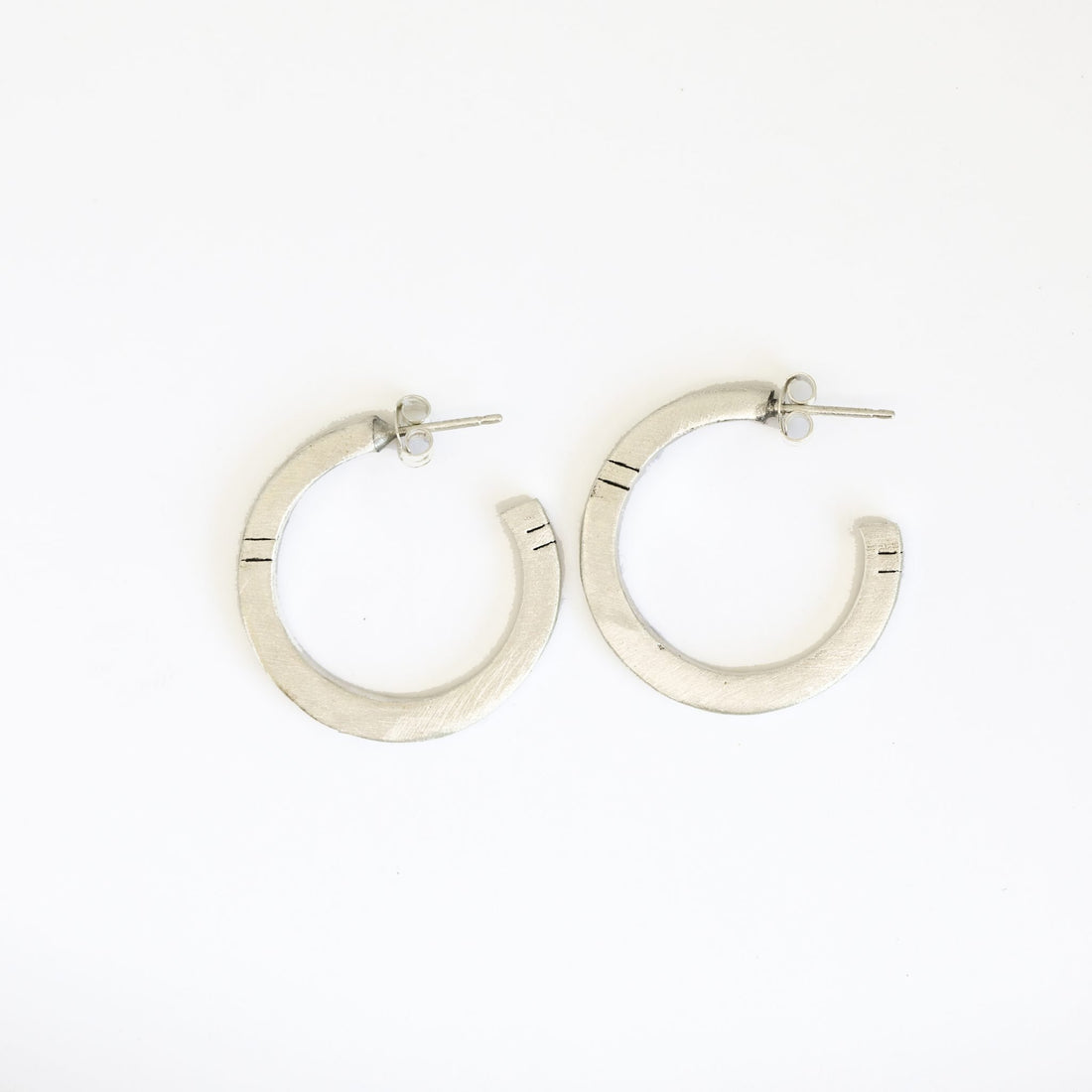 Elan Small or Large Hoop Earrings
