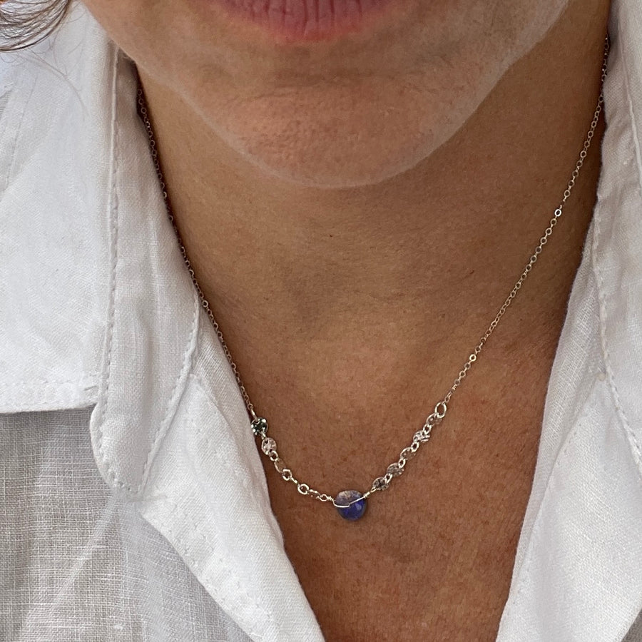 Keaton Opal Delicate Necklace