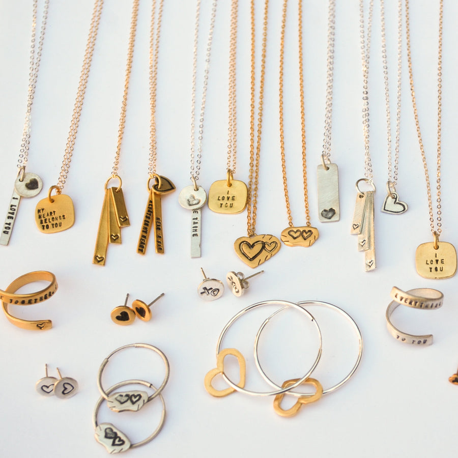 Our Hearts Necklace (Tiny)