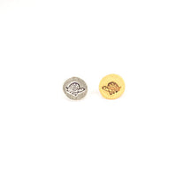 boygirlparty® Turtle Studs - Chocolate and Steel