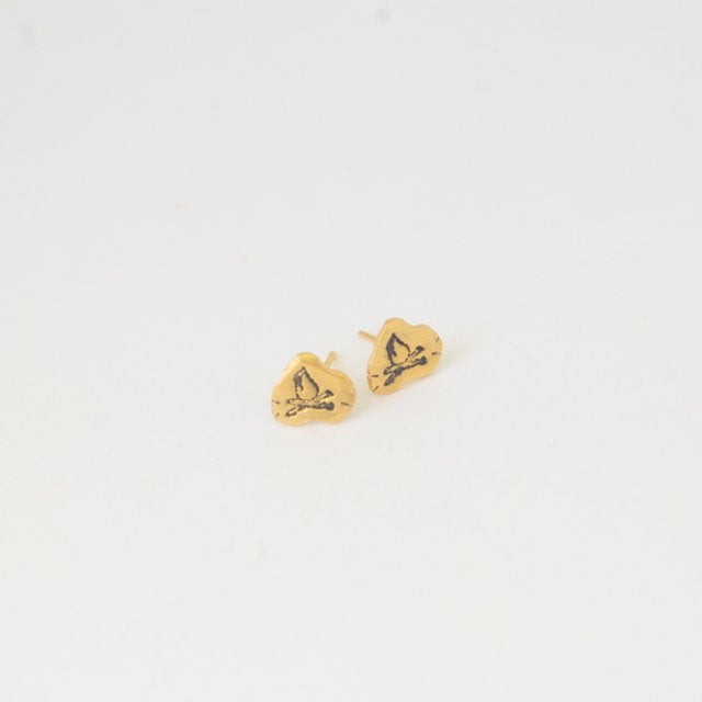 Embrace your journey - Campfire Stud Earrings