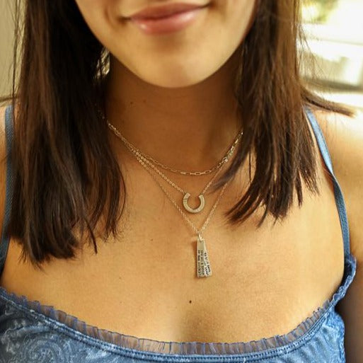 Elan Horseshoe Necklace -Small