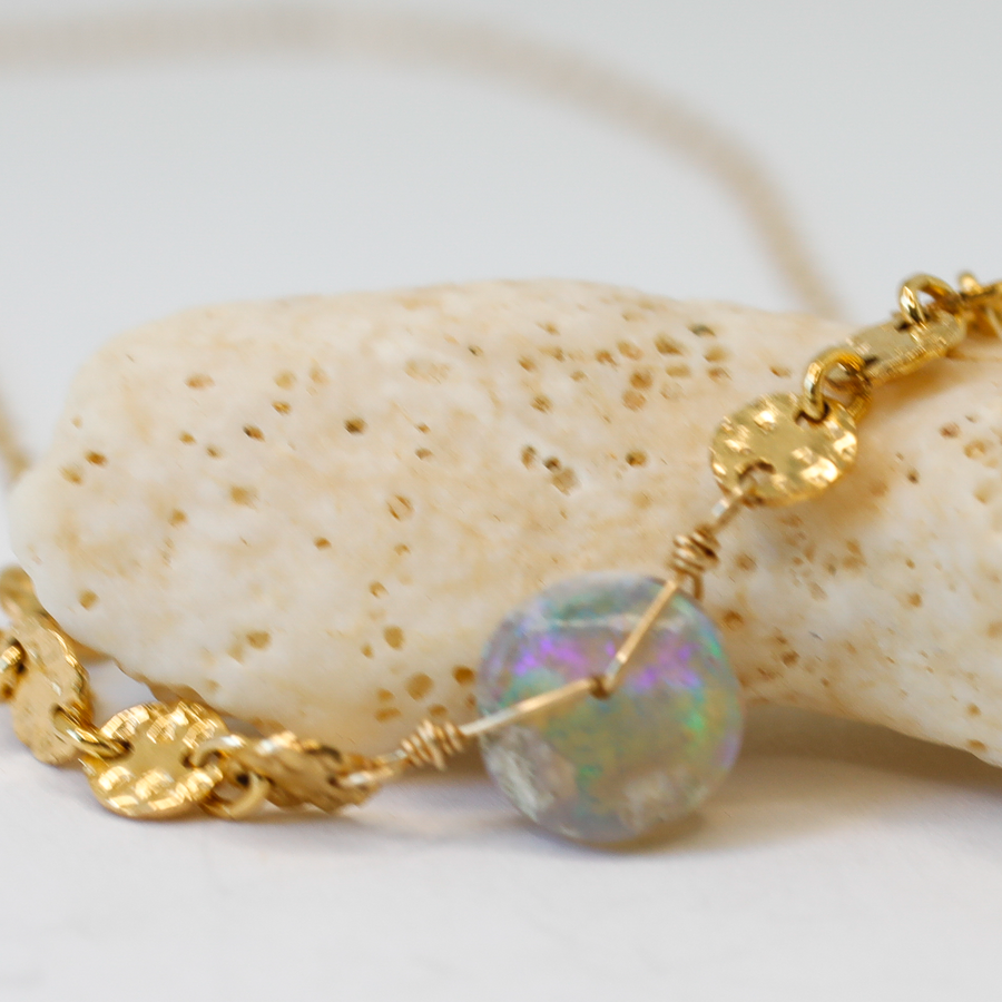 Keaton Opal Delicate Necklace
