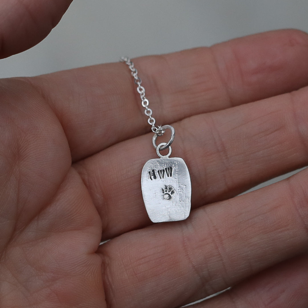 Petite Aytan Necklace - plain, personalized or with stone