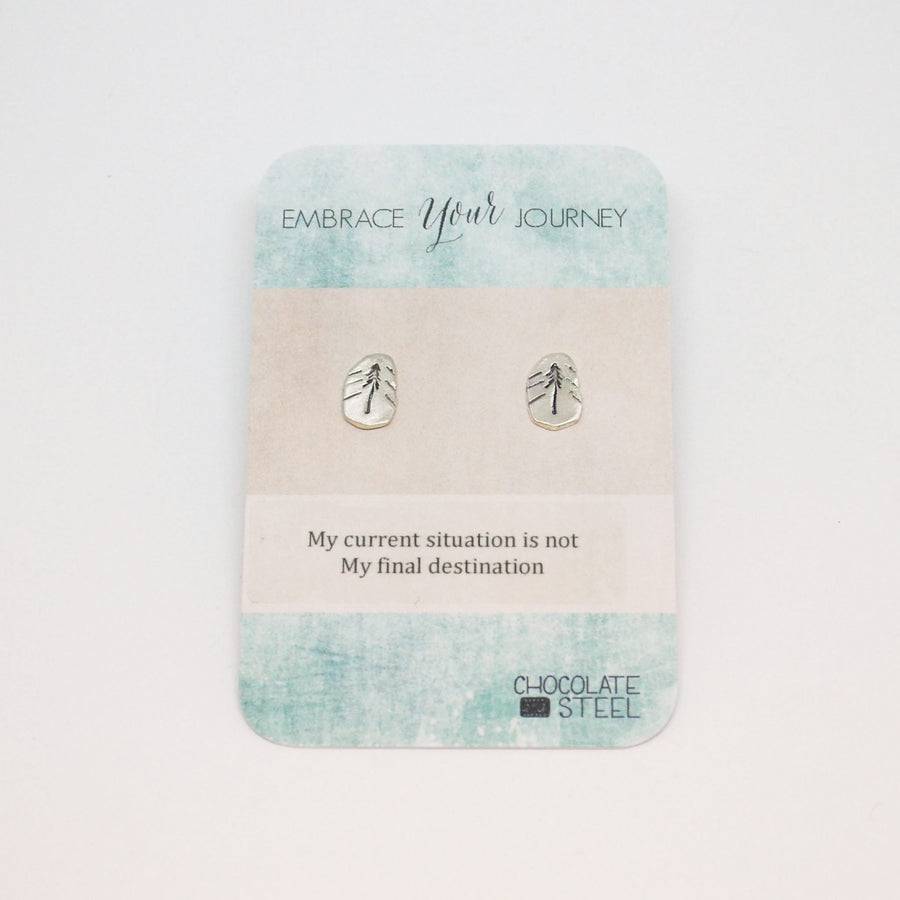 Embrace your journey - Tree Studs