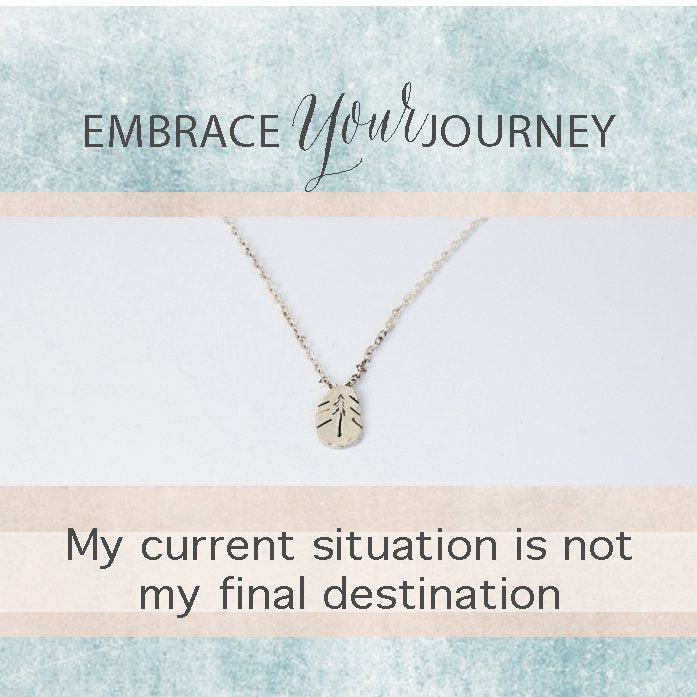 Embrace your journey - Tree Necklace