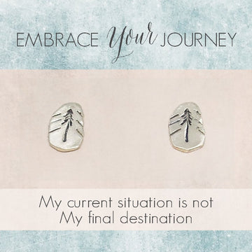 Embrace Your Journey - Tree Studs
