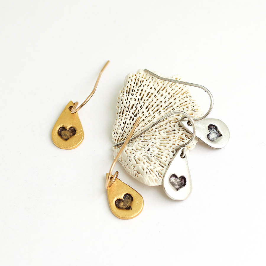 Heart Hook Earrings