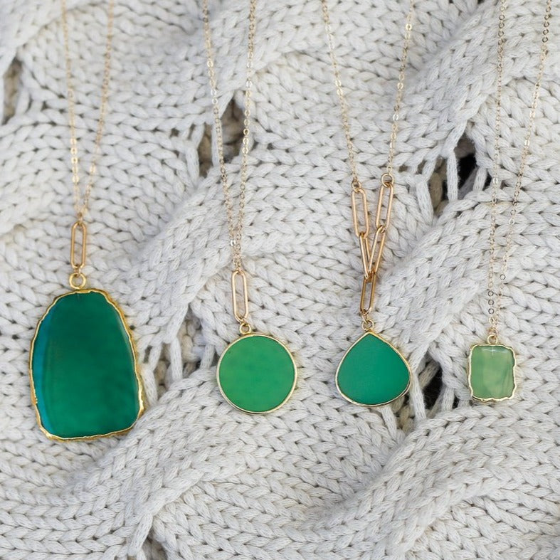 Limited Edition Green Onyx Necklace