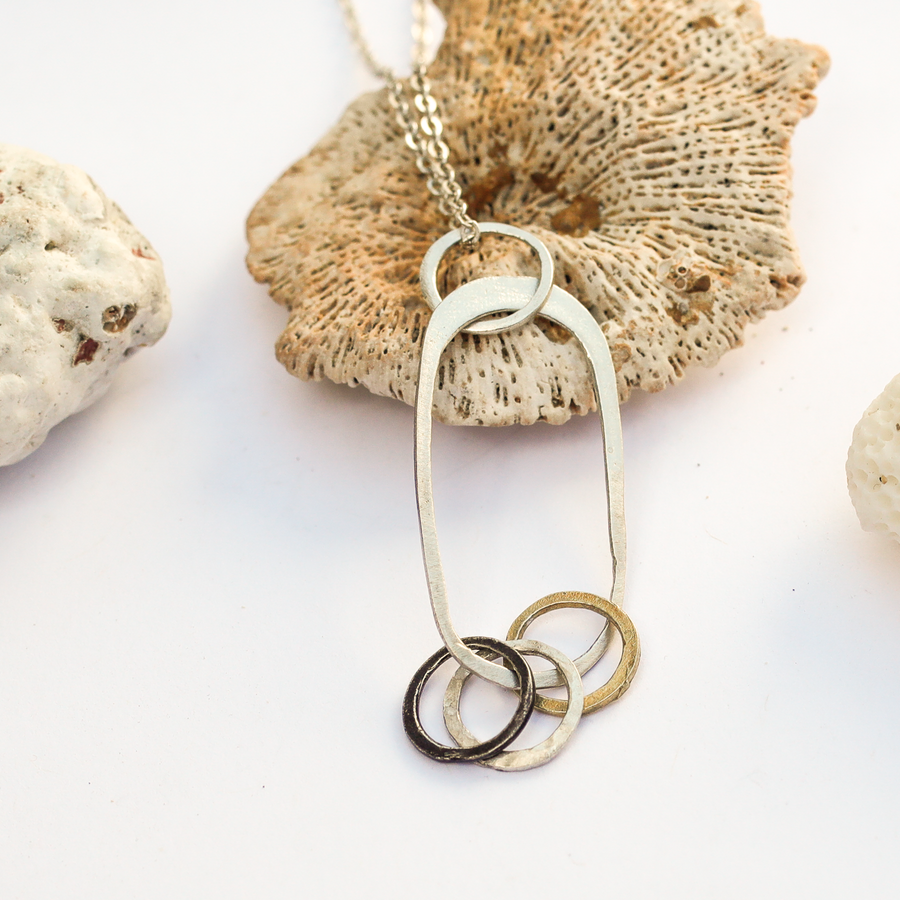 The Fonda Necklace | Multi Metal Necklace