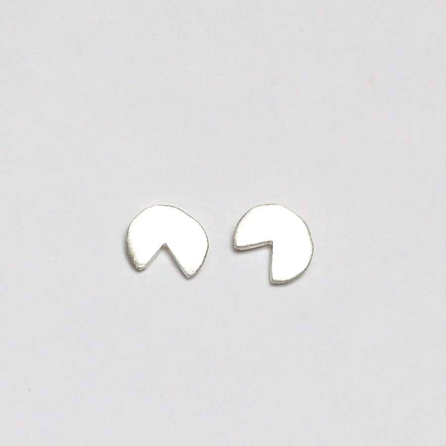 Missing Piece Studs - Chocolate and Steel